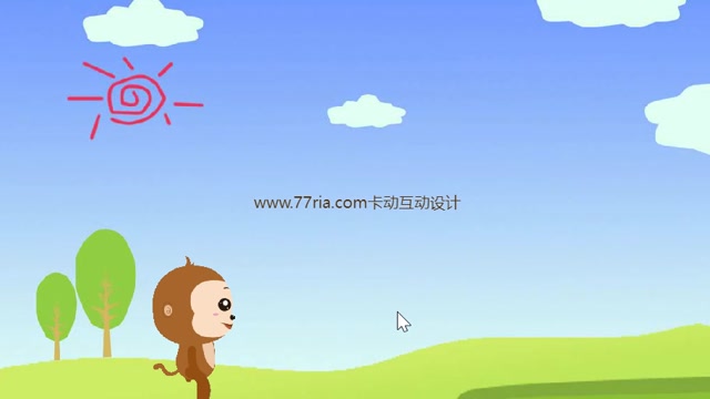 小猴子摘桃子封面